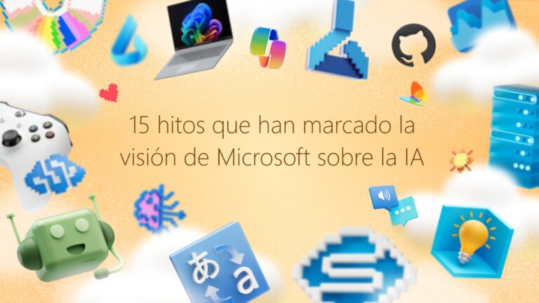 15 hitos que han marcado la visión de Microsoft sobre la IA HERO