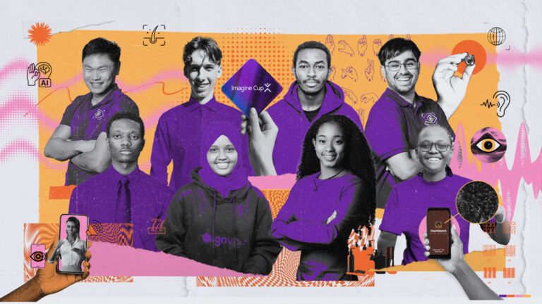 Meet the final three student teams for Microsoft’s annual Imagine Cup competition. HairMatch, Signvrse and Argus are all using AI to create products that will help people live their best lives.